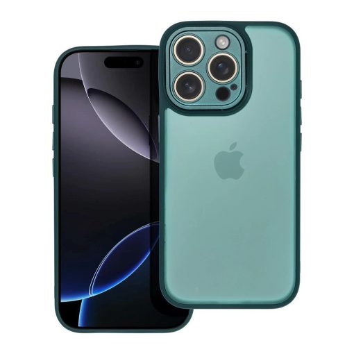 VARIETE iPhone 16 Pro tok készülékhez sötétzöld