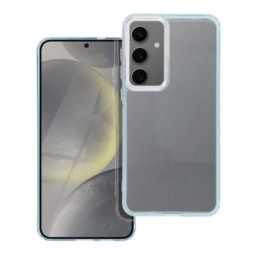 Samsung S24 PLUS tok készülékhez, gyöngyház világoskék