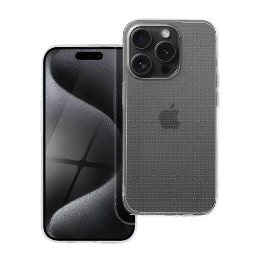 Clear Case tok iPhone 15 PRO készülékhez, 2 mm, Box, átlátszó