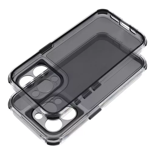 Matrix Clear tok iPhone 14 készülékhez fekete