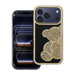 TEDDY BEAR tok iPhone 17 Pro készülékhez arany