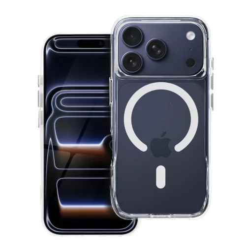 ROAR SLIM DEFENDER MagSafe-kompatibilis tok iPhone 17 Pro Max készülékhez átlátszó