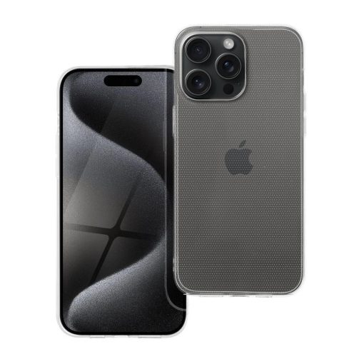 iPhone 15 Pro Max készülékhez 2 mm-es tok, átlátszó