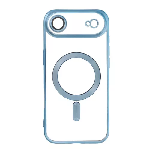 iPhone 17 készülékhez MagSafe-kompatibilis AIR Electro Mag Cover tok kék
