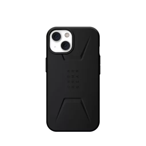 UAG Civilian tok iPhone 14 Plus készülékhez, MagSafe-kompatibilis, fekete