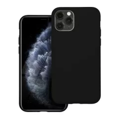 Szilikon tok iPhone 11 Pro készülékhez, fekete