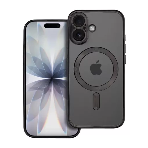 Electro Mag Cover tok iPhone 17 készülékhez MagSafe-kompatibilis fekete