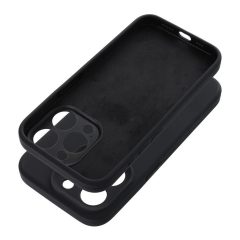 iPhone 16 PLUS készülékhez 2mm szilikon tok, fekete