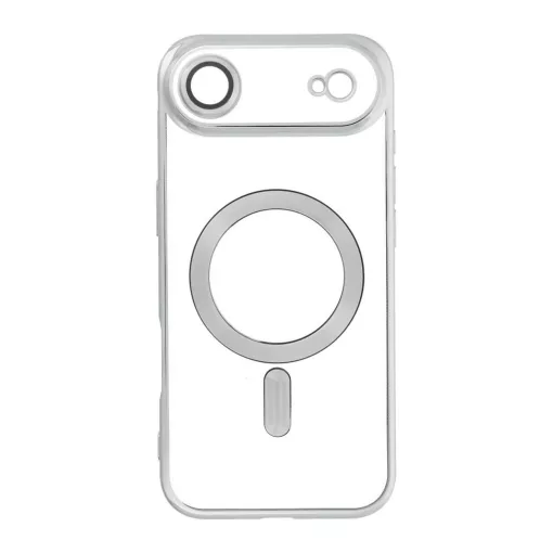 Electro Mag Cover tok iPhone 17 AIR készülékhez, MagSafe-kompatibilis, ezüst