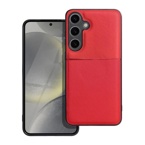 Samsung S24 PLUS tok készülékhez nemesvörös