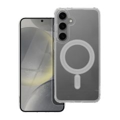   Samsung Galaxy S24 Plus készülékhez Clear Mag Cover (STR) tok, MagSafe-kompatibilis, átlátszó