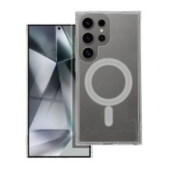   Samsung S24 ULTRA készülékhez Mag Cover (STR) tok, átlátszó, MagSafe-kompatibilis