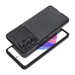 Samsung S25 Edge készülékhez tok Carbon Premium fekete