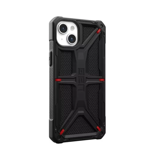 UAG Urban Armor Gear MONARCH tok iPhone 15 Plus készülékhez Kevlar fekete