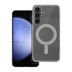   Samsung Galaxy S23 FE készülékhez Clear Mag Cover (STR) tok, MagSafe-kompatibilis, átlátszó