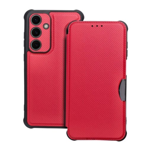 RAZOR Book tok Samsung S24 FE készülékhez piros