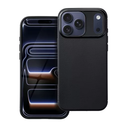 Carbon Premium tok iPhone 17 Pro Max készülékhez fekete