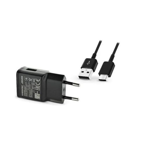 Samsung EP-TA200EBE gyári hálózati fekete gyorstöltő 2A Quick Charge 3.0 15W EP-DW700CBE USB - 