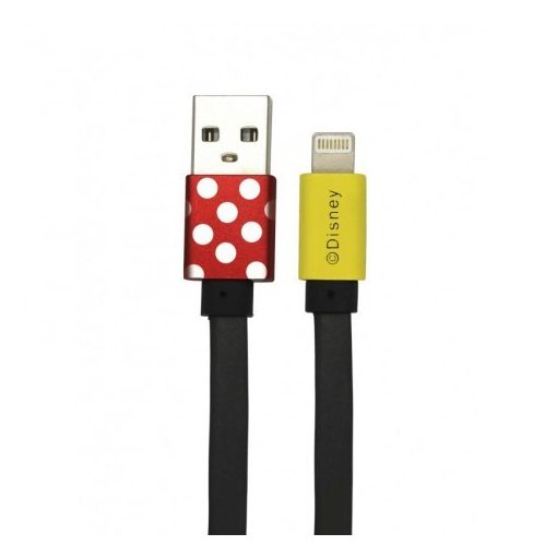 USB kábel Disney - Minnie Apple USB - Lightning (8Pin) 1 méter piros