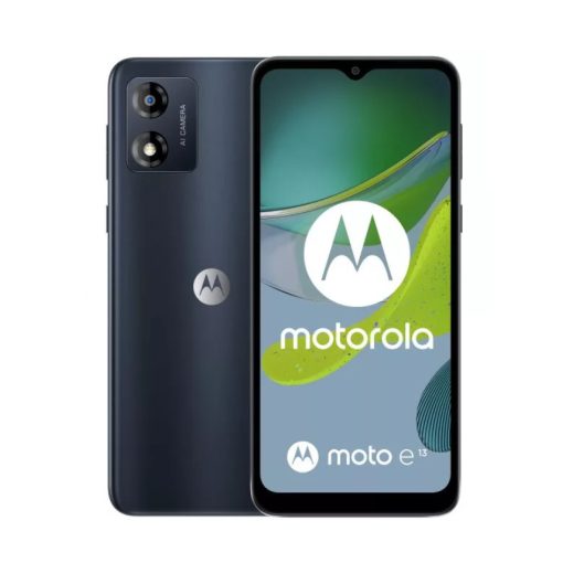 Motorola Moto E13 2/64GB Dual SIM kártyafüggetlen érintős mobiltelefon, fekete