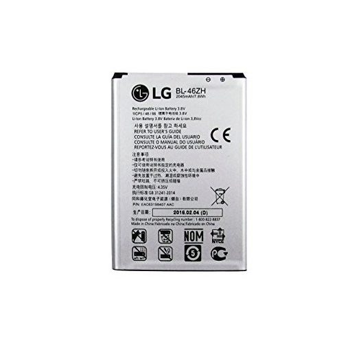 LG BL-46ZH gyári akkumulátor Li-Ion 2045mAh (K7 (X210), K8 (K350n))