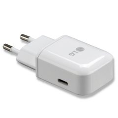   LG gyári hálózati fehér gyors töltőfej 3A (MCS-N04ER) USB-C csatlakozóval 15W