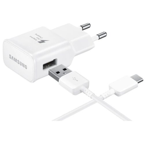 Samsung EP-TA200EWE gyári hálózati fehér gyorstöltő 2A Quick Charge 3.0 15W EP-DW700CWE USB - 