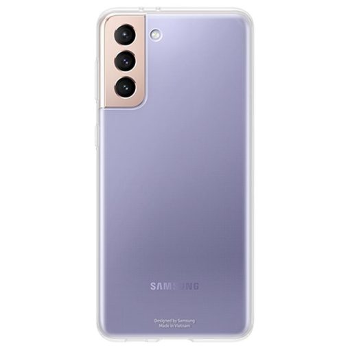 Samsung G995 Galaxy S21 Plus (2021) Clear Cover átlátszó gyári szilikon tok (EF-QG996TTEGWW)