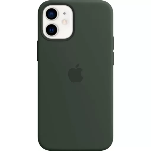 MHKR3ZM/A Apple Silicone Magsafe tok iPhone 12 Mini készülékhez ciprusz zöld