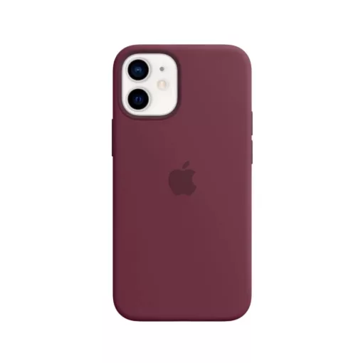 MHKQ3ZM/A Apple Silicone Magsafe tok iPhone 12 Mini készülékhez mályva