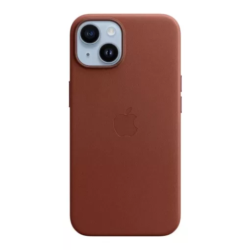MPP73ZM/A Apple bőr Magsafe tok iPhone 14 készülékhez, földbarna