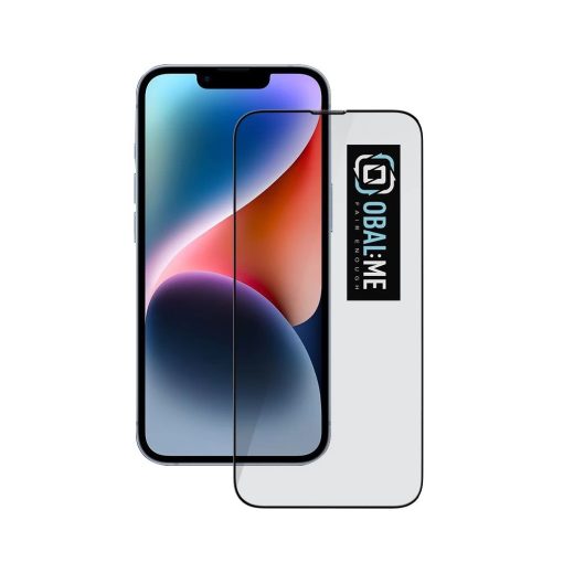 OBAL:ME 5D üvegkijelzővédő Apple iPhone 13/13 Pro/14/16e/17e készülékhez fekete