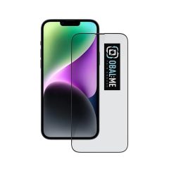   OBAL:ME 5D üveg kijelzővédő Apple iPhone 13 Pro Max/14 Plus készülékhez fekete