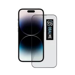   OBAL:ME 5D üvegkijelzővédő Apple iPhone 14 Pro készülékhez fekete