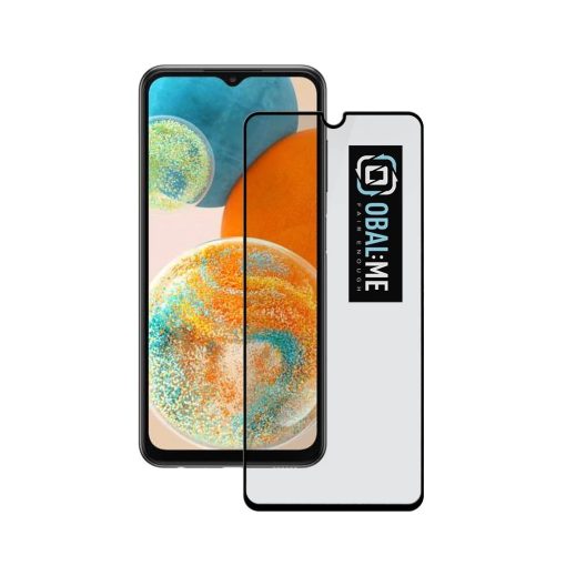 OBAL:ME 5D üveg kijelzővédő Samsung Galaxy A23 5G készülékhez fekete