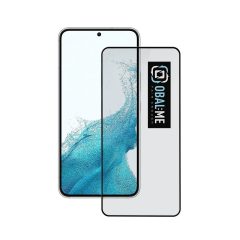   OBAL:ME 5D üveg kijelzővédő Samsung Galaxy S22 készülékhez fekete