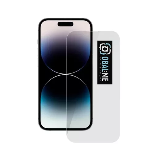 OBAL:ME 2.5D üveg kijelzővédő Apple iPhone 14 Pro készülékhez, átlátszó