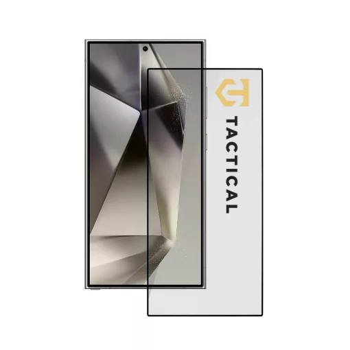 Tactical Glass Shield 5D Samsung Galaxy S24 Ultra készülékhez fekete