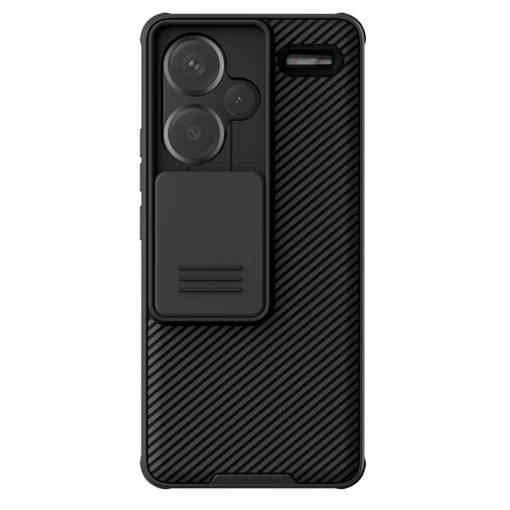 Nillkin CamShield PRO kemény tok Xiaomi Redmi Note 13 Pro+ 5G készülékhez fekete