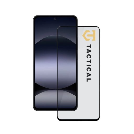 Tactical Glass Shield 5D Xiaomi Redmi Note 14 4G/5G, Poco X7 Pro 5G készülékhez fekete