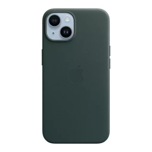 MPP53FE/A Apple Leather Magsafe tok iPhone 14 készülékhez erdőzöld