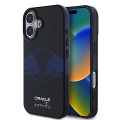   Red Bull PC/TPU Two Bulls Magsafe tok iPhone 16 készülékhez tengerészkék