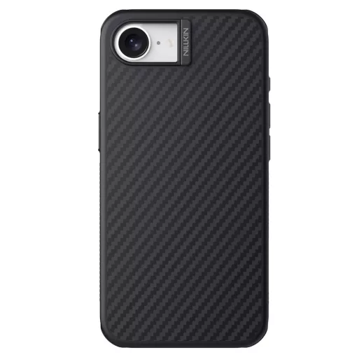 Nillkin Synthetic Fiber PRO Magnetic Hard Case for Apple iPhone 16e/17e készülékhez fekete