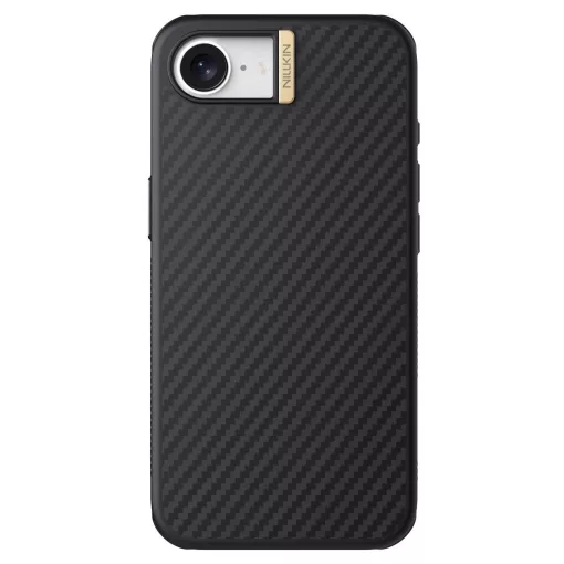Nillkin Synthetic Fiber PRO Magnetic kemény tok Apple iPhone 16e/17e készülékhez arany