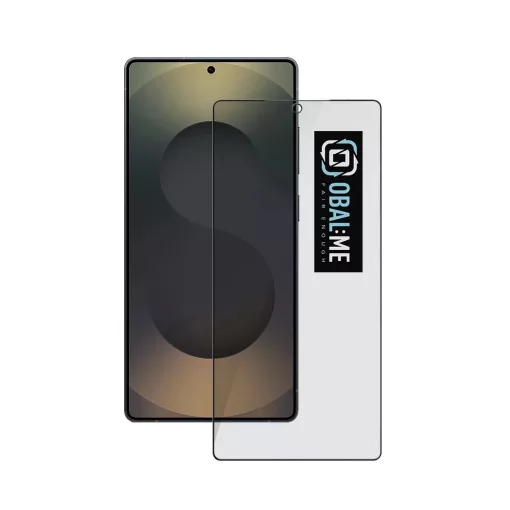 OBAL:ME Privacy 5D üveg kijelzővédő Samsung Galaxy S25 Ultra készülékhez fekete