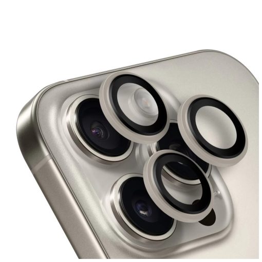 OBAL:ME lencsevédő Apple iPhone 16 Pro/16 Pro Max készülékhez természetes titán