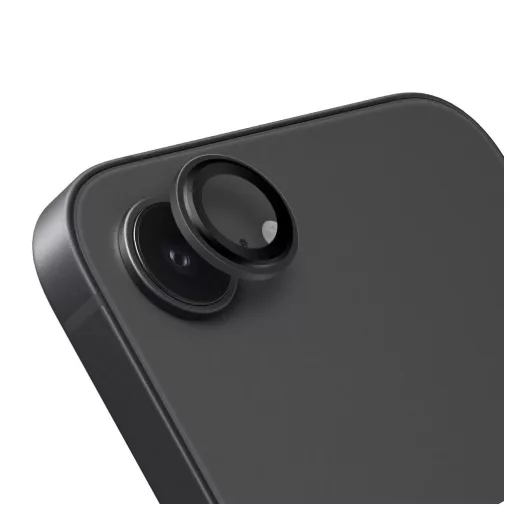 OBAL:ME lencsevédő Apple iPhone 16e/17e készülékhez matt fekete