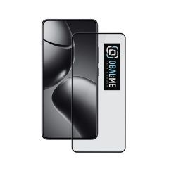   OBAL:ME 5D üveg kijelzővédő Xiaomi 14T/14T Pro készülékhez fekete
