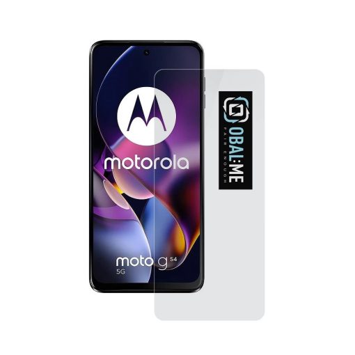OBAL:ME 2.5D üveg kijelzővédő Motorola G54 5G/Power Edition készülékhez átlátszó