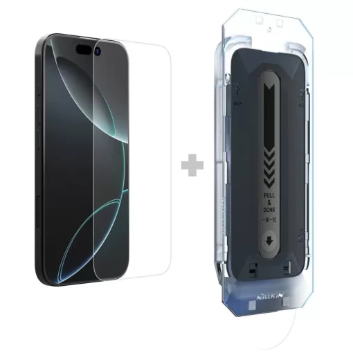 Nillkin edzett üveg 0.2mm H+ PRO 2.5D Apple iPhone 16 Pro Max készülékhez (applikátorral)